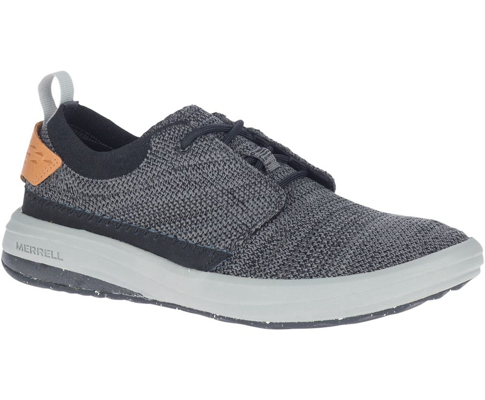 Buty Sportowe Merrell Męskie Czarne - Gridway - 503847-QPJ